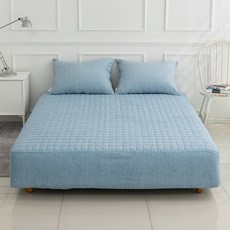 bedcover 매트리스 커버 누네 누빔 q 이불 소프트마이크로