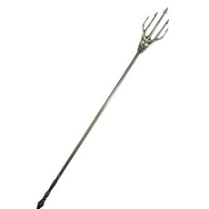 玩模坊 海神叉 海王 五叉戟 魚叉 39cm 金屬材質 模型 No.29607