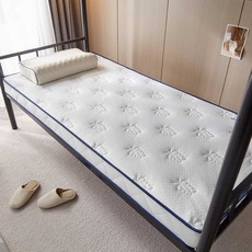 침대 매트리스 1인 수면매트 싱글 기숙사 접이식, 육각그레이6cm 120x200