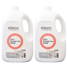 케라시스 엑스트라 데미지케어 대용량 린스 리필용, 2개, 4000ml