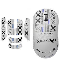 라나야 ATK A9 Ultimate Ultra Pro SE Plus 마우스 그립테이프 스킨 논슬립 스티커 풀커버, 1개, 화이트