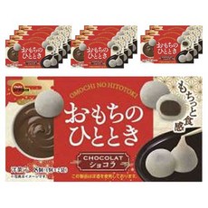 BOURBON 北日本 巧克力奶油內餡麻糬 8顆入, 87g, 12盒