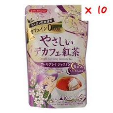 칼디 티 부티크 젠틀 디카페인 블랙 티 얼 그레이 재즈, 10개, 12g, 1개입