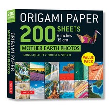 Origami Paper 200 sheets MoTHE 더r EAR 이어th PHOTO 포토s 6\" 15 cm: Tuttle Paper: DOUBLE 더블 SIDE 사이드d S