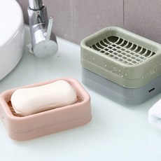 물빠짐 비누받침대 비누곽 비누대 비누정리, 핑크