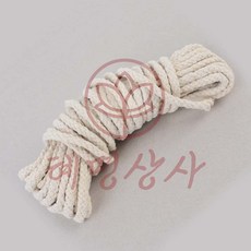 면로프 혜명상사 다목적 다용도로프 임명구조로프 천연코튼 장식용