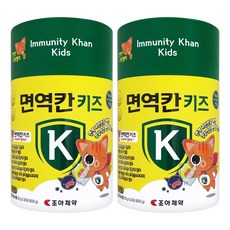 조아 면역칸 키즈 면역력+면역과민반응 개선, 2개, 30회분