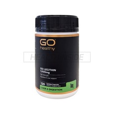 고헬씨(Go Healthy) 고헬씨 레시틴 1500mg - 콜레스테롤 서포트 120 소프트젤캡슐 X 2개, 1세트, 240캡슐, 120정