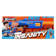 엑스샷 인새니티 베르제르코 유아동장난감총, 혼합색상, 1개