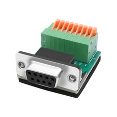 산업 자동화 및 홈 엔터테인먼트 시스템과 호환되는 DB9pin 남녀 RS485 RS422 컨버터 어댑터, 1개, 13AC1306947_DDG, DB9 female
