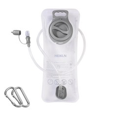 HEIKLN 하이드레이션 블래더 2팩 하이킹 백팩용 워터 블래더 누출 방지 백 BPA 프리 군용 물 보관 클라이밍 사이클링 러닝 캠핑용 팩 146146