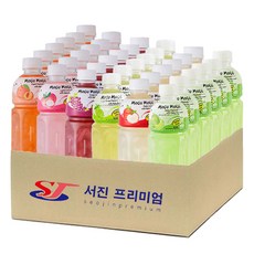 (서진프리미엄) 모구모구 6종혼합(복숭아+리치+포도+샤인머스켓+사과+멜론) 320mlx36ea, 320ml, 36개