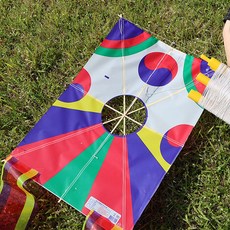 AN 방패연 예쁜 사각 연날리기 전통놀이 민속 10개, 1개