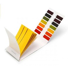 리트머스 종이 테스트 세트 실험용 보넘드 올-퍼포스 pH 시험지 리토마스 책형 1장으로 구별 가능 더 편리함 160장, 다채로운