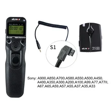 Viltrox JY-710 LCD 무선 타이머 원격 제어 셔터 릴리즈 캐논 니콘 올림푸스 파나소닉 DSLR 카메라 2.4G