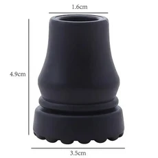쿠쿠스토어 1/19/22mm 고무 패드 캡 미끄럼 방지 지팡이 바닥 커버 보호대 등산 하이킹 트레킹 폴 팁, 03 1mm