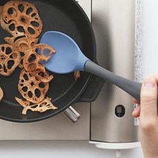 온리빙 실리콘 볶음주걱 스패출러 조리도구, 네이비, 1개