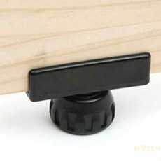 대목 ㄷ자 조절발 세트 18mm 수평, 오크, 1개