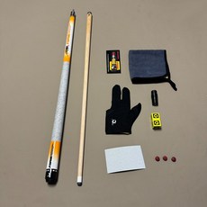 PREOAIDR 檯球杆套裝, 1個, 金錢豹【單杆+配件】,中頭11.8mm, 金錢豹