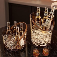 바 아이스버킷 맥주통 야외 피크닉 드링크통 가정용 수납통, 1개, 10L