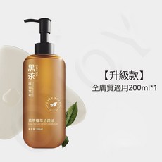 黑茶潔顏蜜 洗卸閤一/u539f/u7248/u6e29/u548c/u63a7/u6cb9/u611f/u5927/u76ae/u819a/u6377/u5927/u8349/u7a7a/u6d17/u6301/u6500/u624b/u601d/u6178, 1個, 單瓶  黑茶卸妝油