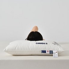 Eyimtech 편안한 높은 베개 세탁기 사용 가능 수면 베개 좋은 통기성, 1개, 화이트