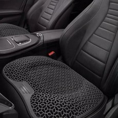 쿨링 벌집 방석 젤 차량용 통풍 무중력 사무실 운전석 학생 여름, 1개, good day 블랙