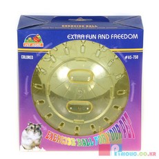 햄스터볼 펫홈 크리터볼 햄볼(지름19cm) A5-750 (투명), 1개