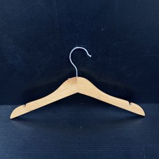 木質衣架10入組 原木色 男女兒童衣架 服飾店/擺攤必備, 32公分-兒童10隻, 1個