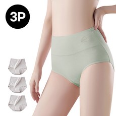 바바 여성 오가닉 뱃살보정 하이웨스트 코튼팬티