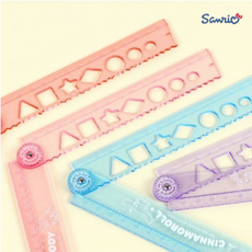 글리즈/ 산리오 캐릭터 모양겹자 30cm, 2개, 시나모롤