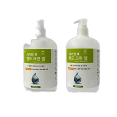 핸드크린겔 손소독제 손살균제 물없이사용, 2개, 500ml