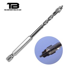TB 공구브라더스 3.0mm -12.0mm 드라이컷 X4 카바이드 드릴비트, 1) 3.0mm