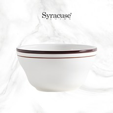 시라쿠스 뉴욕 시리즈 대접 밥그릇, 1개, 콜라브라운