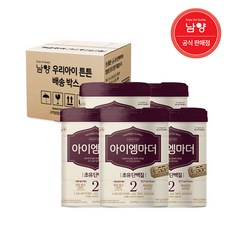 아이엠마더 초유단백질로 다시 태어난 분유 2단계, 800g, 5개