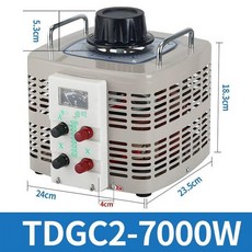 자동변압기 가정용 트랜스 도란스 전압, LCD 미터 0-300V, 1개, 7000W