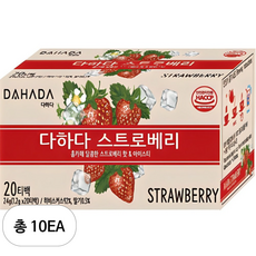 다하다 스트로베리, 1.2g, 20개입, 10개