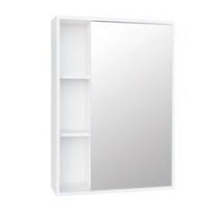 60cm 鋼烤白色鏡櫃, 詳見包裝