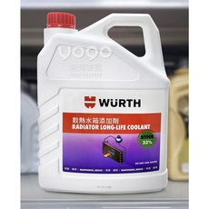油夠便宜 德國 WURTH 福士 33% / 50% / 100% 散熱水箱精, 1個, 33%散熱水箱精#3510