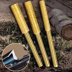 엔진톱날 연마기 연삭기 티타늄 야스리 숫돌 톱갈이 둥근톱날 다이아몬드 비트 체인갈기, 1세트