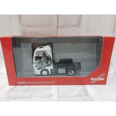 Herpa MAN TGX XXL 手工彩繪拖車頭模型 海神波賽頓塗裝, 1個
