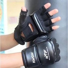 KWON 跆拳道手套護腳 - 拳擊有氧、泰拳、UFC、散打適用, 1個, 腳背套S