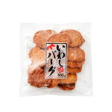 이와시버거 일본 납작 생선 어묵 오뎅, 1개, 500g