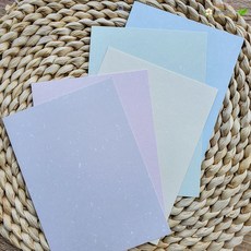粉色系手繪紙 日式手卡 日本製 蓋印章 明信片紙, 1個, 水淺,A5 尺寸