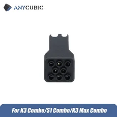 ANYCUBIC Kobra S1 콤보 액세서리 핫엔드 압출기 8색 필라멘트 허브 PEI 스프링 스틸 리턴 감지 모듈, 03 하얀색