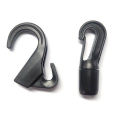 탄성로프 플라스틱 고리 후크 스트레치코드, 후크형