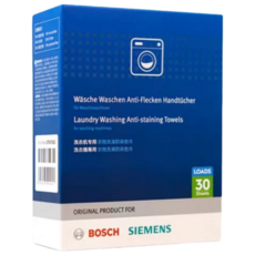 BOSCH SIEMENS洗衣防染巾，洗衣機專用防染色巾，衣物混洗護色，30片裝, 1個, 1L