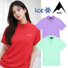 네파 MD강력추천 119 여성 시어서커 냉감 여름 반팔 집업티셔츠 7K45418 XNK421 CRG093