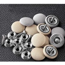 자동차 지붕 천장 단추 방음용 고정핀 헤드라이너 격자 미회색 30개