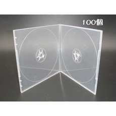 【臺灣製造】100個雙片裝5mm摔不破PP霧透CD盒 DVD盒 光碟盒 CD殼, 1個